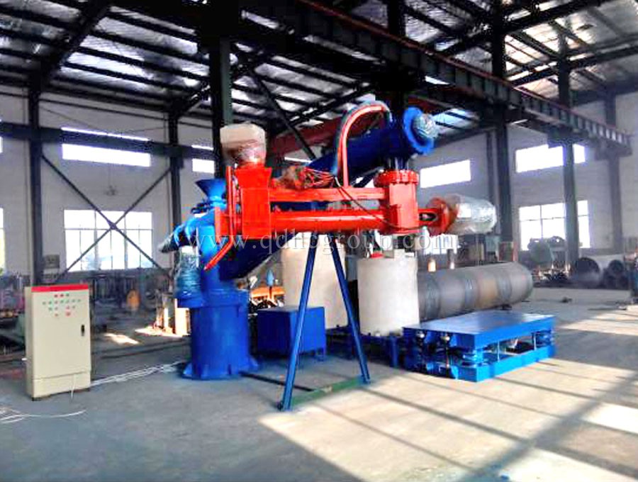 Double Arm Continuous Resin Sand Reclamation Line Processing Equipment