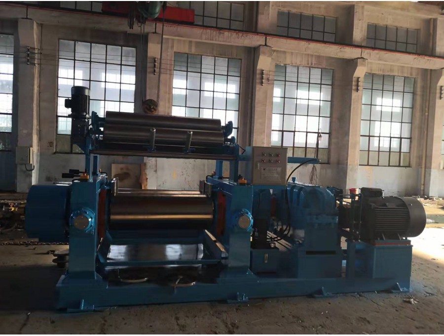 Rubber Mixing Roller Open Mixing Mill With 2 Rollers