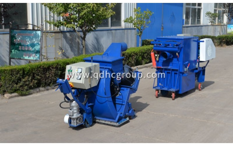 青岛亚美AM8移动抛丸机售前效劳知心详尽