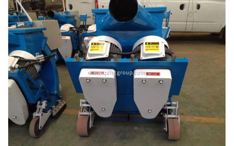 桥面抛丸机装置调试办法