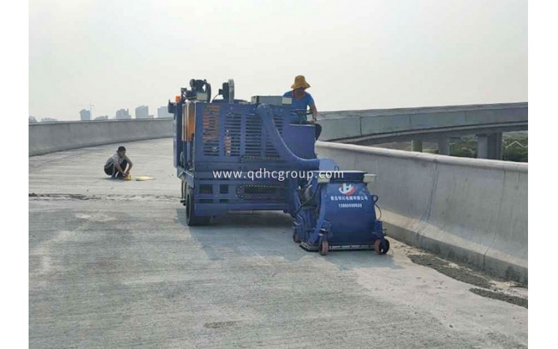 移动抛丸机在桥面施工时需要注重哪几点问题？