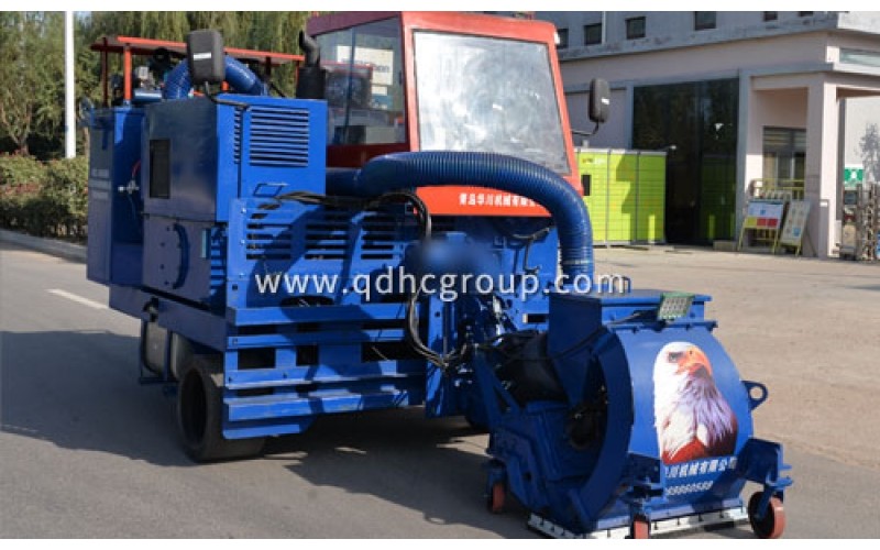 车载抛丸机可以应用到种种施工路面