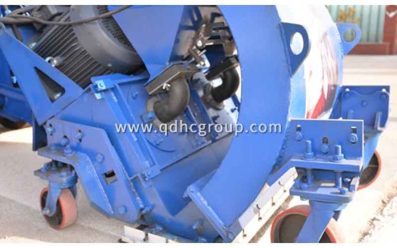 亚美AM8移动式车载抛丸机简介